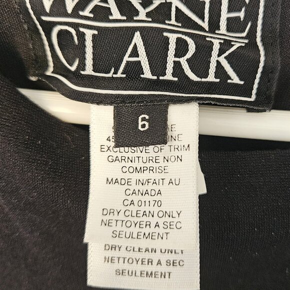 Wayne Clark classic silk and wool cocktail frock, very Audrey Hepburn ! - Picture 5 of 16